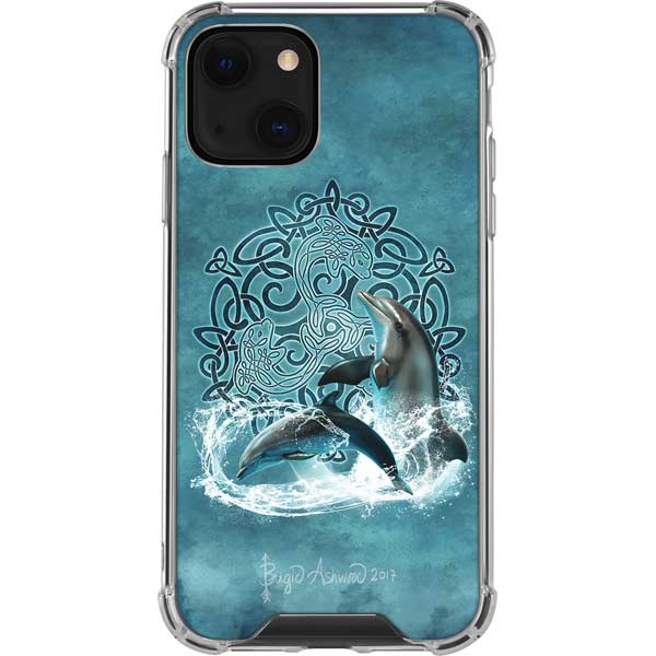 Celtic Dolphin by Brigid Ashwood iPhone Cases