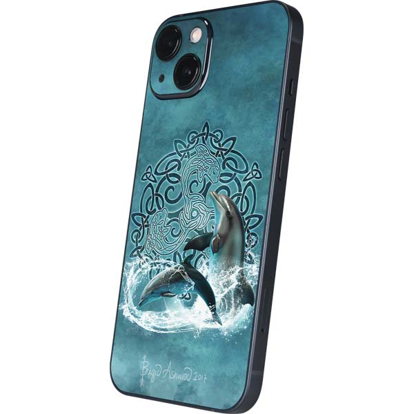 Celtic Dolphin by Brigid Ashwood iPhone Skins