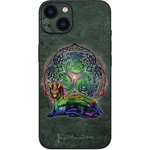 Celtic Dragon by Brigid Ashwood iPhone Skins