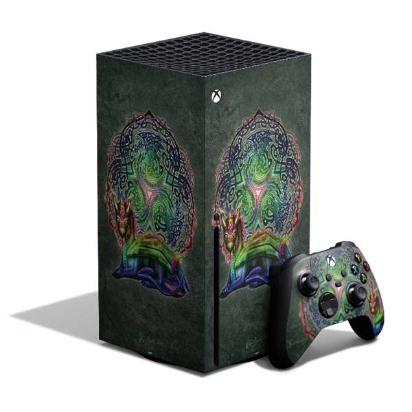 Celtic Dragon by Brigid Ashwood Xbox Series X Skins