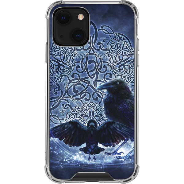 Celtic Raven by Brigid Ashwood iPhone Cases