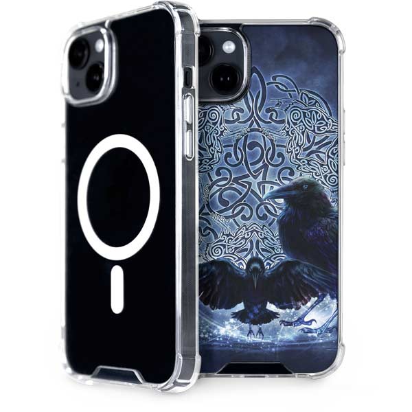 Celtic Raven by Brigid Ashwood iPhone Cases