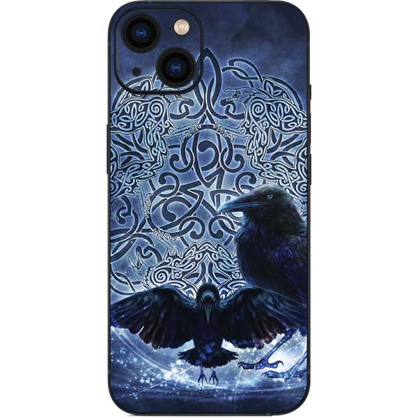 Celtic Raven by Brigid Ashwood iPhone Skins