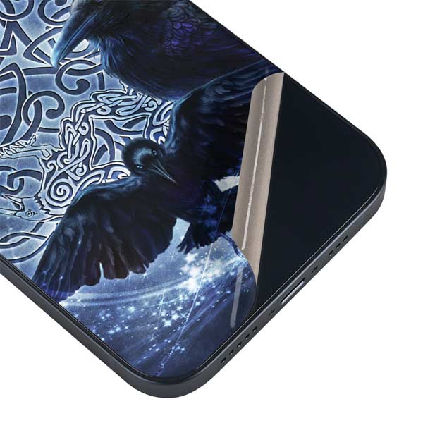 Celtic Raven by Brigid Ashwood iPhone Skins