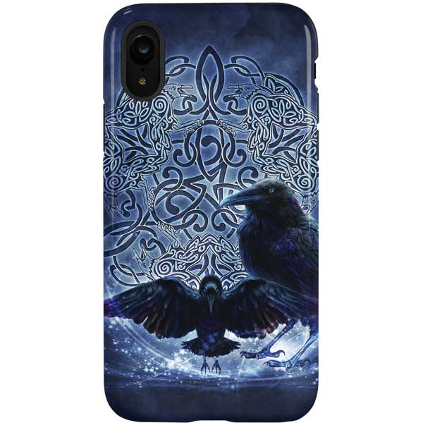 Celtic Raven by Brigid Ashwood iPhone Cases