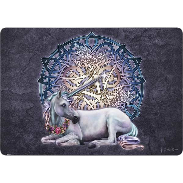Celtic Unicorn by Brigid Ashwood MacBook Skins