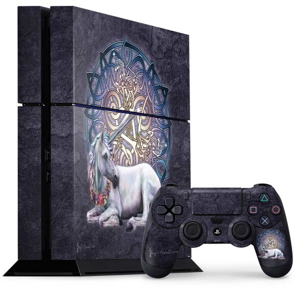 Celtic Unicorn by Brigid Ashwood PlayStation PS4 Skins