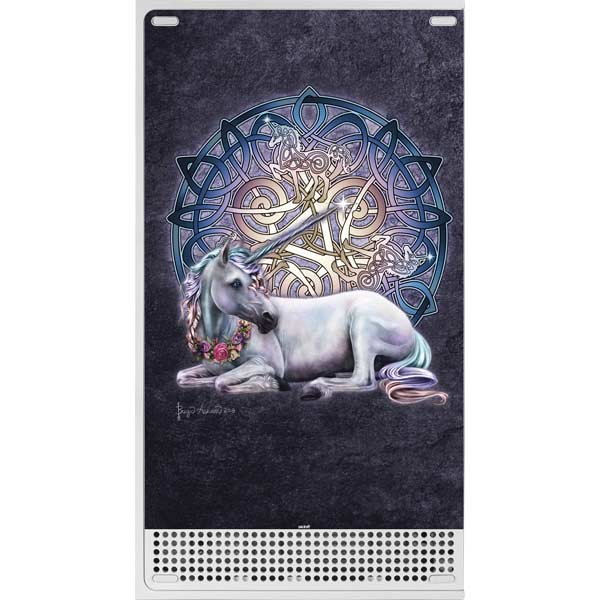 Celtic Unicorn by Brigid Ashwood Xbox Series S Skins