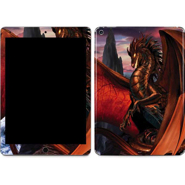 Coppervein Dragon by Ruth Thompson iPad Skins