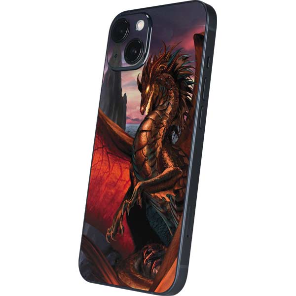 Coppervein Dragon by Ruth Thompson iPhone Skins