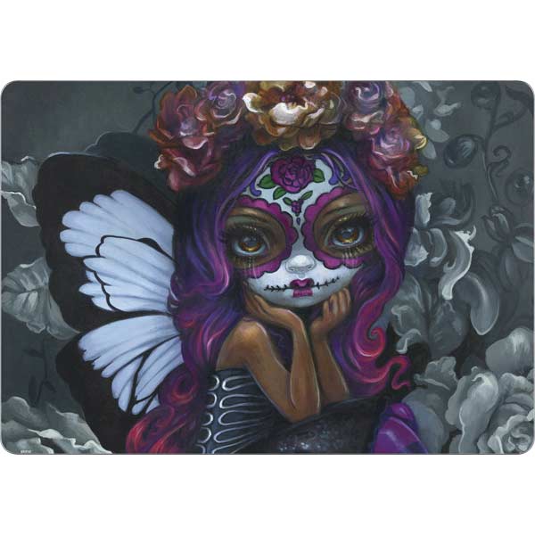 Day of the Dead Gothic Skull Fairy by Jasmine Becket-Griffith MacBook Skins