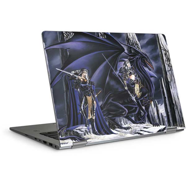 Dead of Winter Dragon and Warriors by Ruth Thompson Laptop Skins