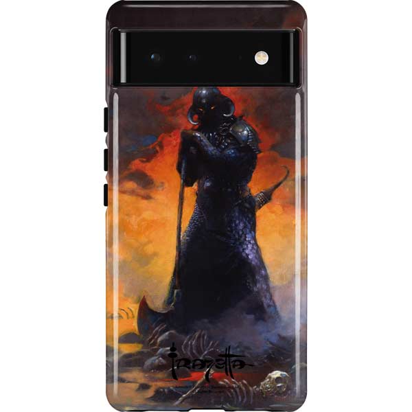 Death Dealer by Frazetta Pixel Cases