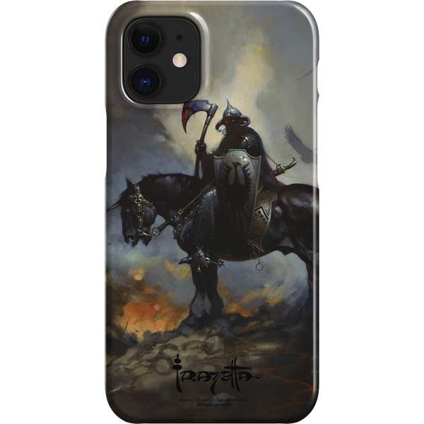 Death Dealer on Horseback by Frazetta iPhone Cases