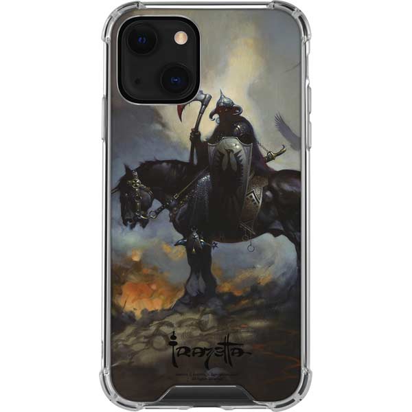 Death Dealer on Horseback by Frazetta iPhone Cases