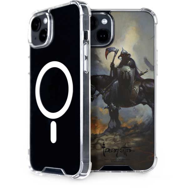 Death Dealer on Horseback by Frazetta iPhone Cases