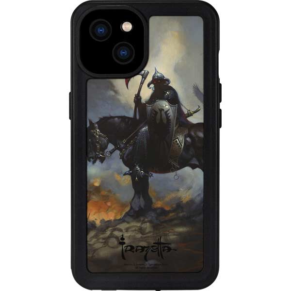 Death Dealer on Horseback by Frazetta iPhone Cases