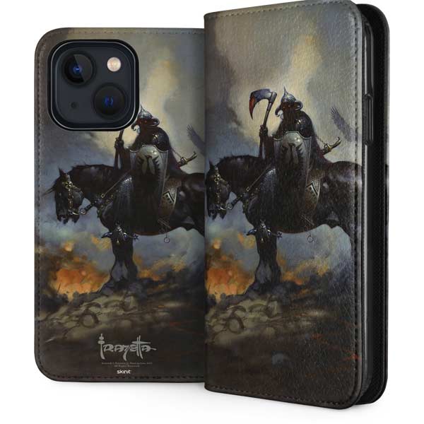 Death Dealer on Horseback by Frazetta iPhone Cases