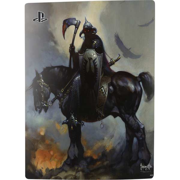 Death Dealer on Horseback by Frazetta PlayStation PS5 Skins