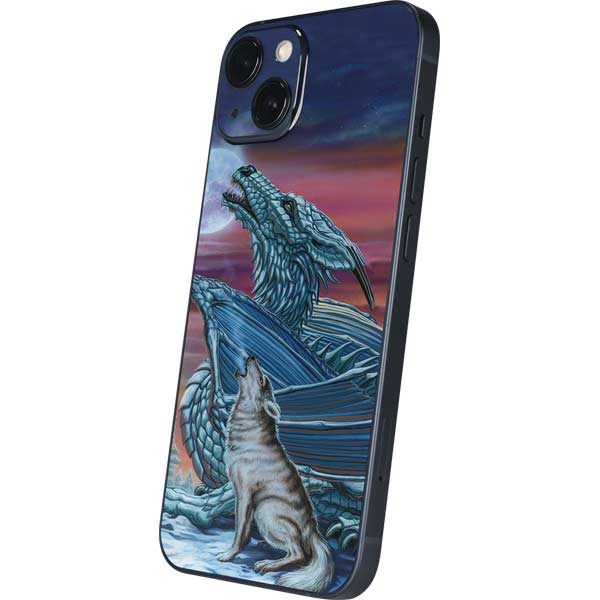 Dragon and the Wolf by Ed Beard Jr iPhone Skins