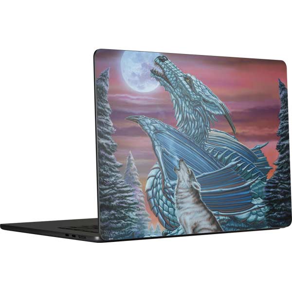 Dragon and the Wolf by Ed Beard Jr MacBook Skins