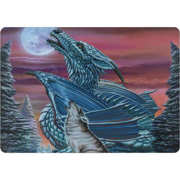 Dragon and the Wolf by Ed Beard Jr MacBook Skins