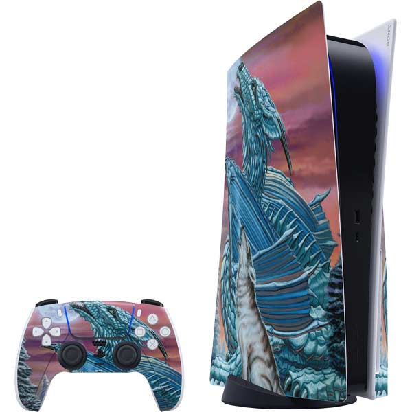 Dragon and the Wolf by Ed Beard Jr PlayStation PS5 Skins