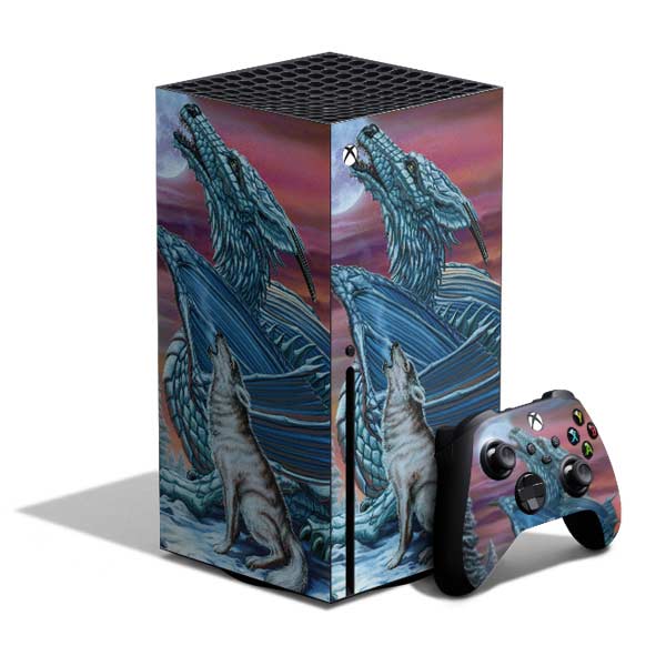 Dragon and the Wolf by Ed Beard Jr Xbox Series X Skins