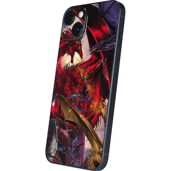 Dragon Battle by Ruth Thompson iPhone Skins