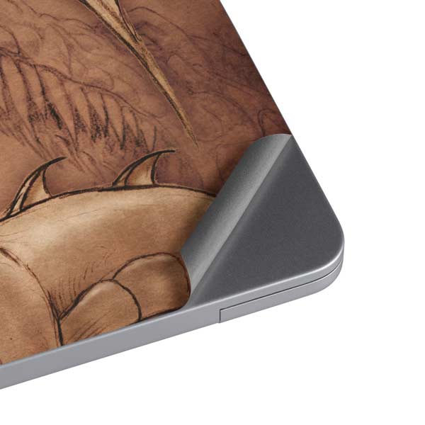 Dragon Parchment by Tom Wood MacBook Skins