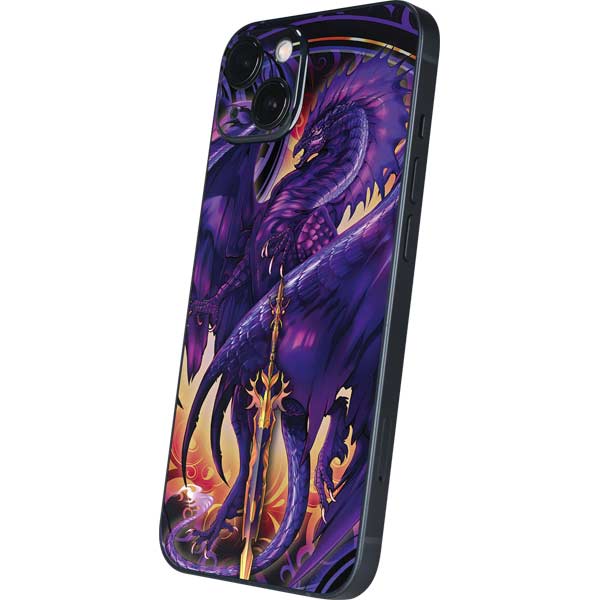 Dragonblade Netherblade Purple by Ruth Thompson iPhone Skins