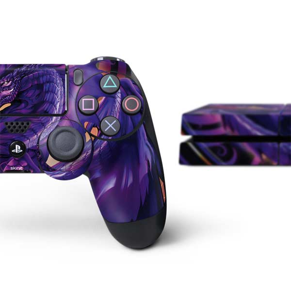 Dragonblade Netherblade Purple by Ruth Thompson PlayStation PS4 Skins