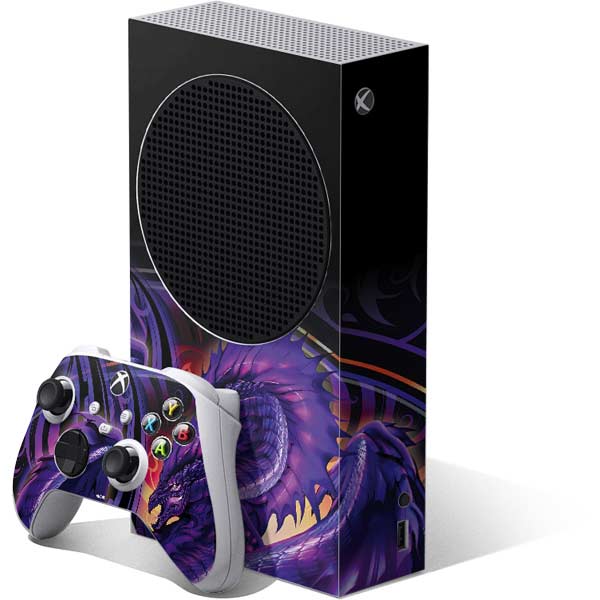 Dragonblade Netherblade Purple by Ruth Thompson Xbox Series S Skins