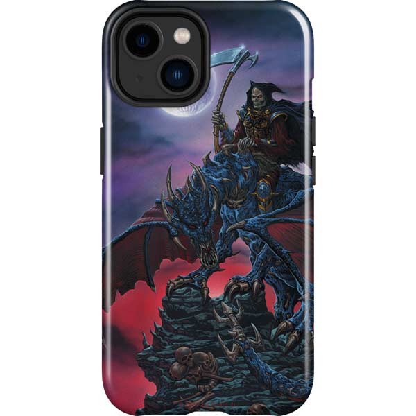 Ed Beard Jr. Dragon Reaper by Ed Beard Jr iPhone Cases