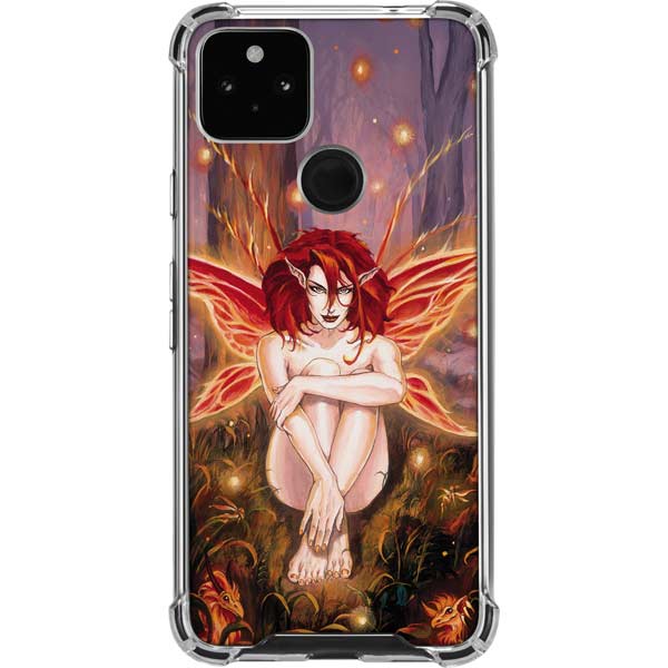Ember Fire Fairy by Ruth Thompson Pixel Cases