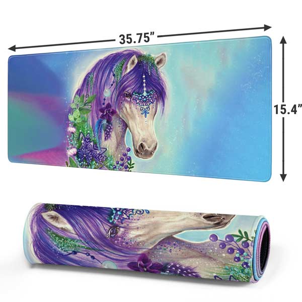 Fantasty Horse by Sheena Pike Mousepad