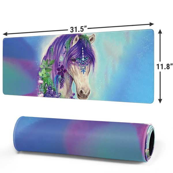 Fantasty Horse by Sheena Pike Mousepad