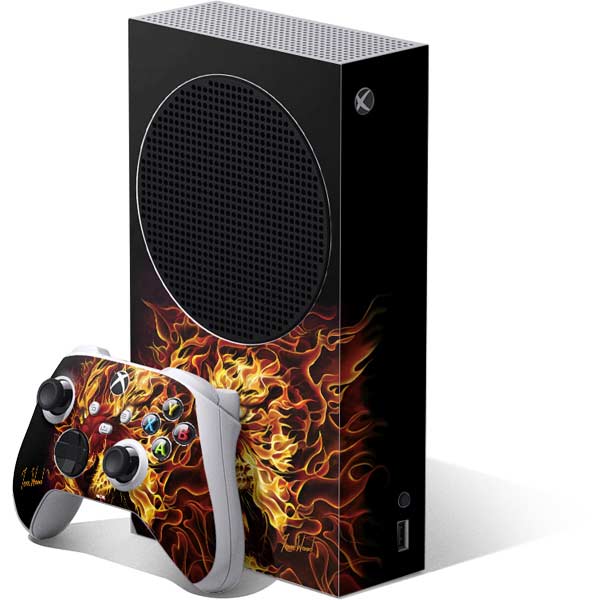 Fire Tiger by Tom Wood Xbox Series S Skins