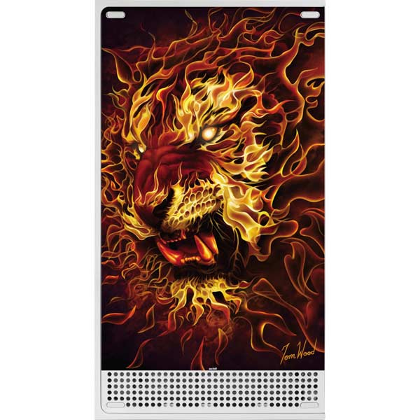Fire Tiger by Tom Wood Xbox Series S Skins
