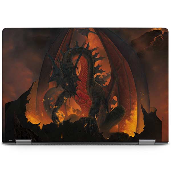Fireball Dragon by Vincent Hie Laptop Skins
