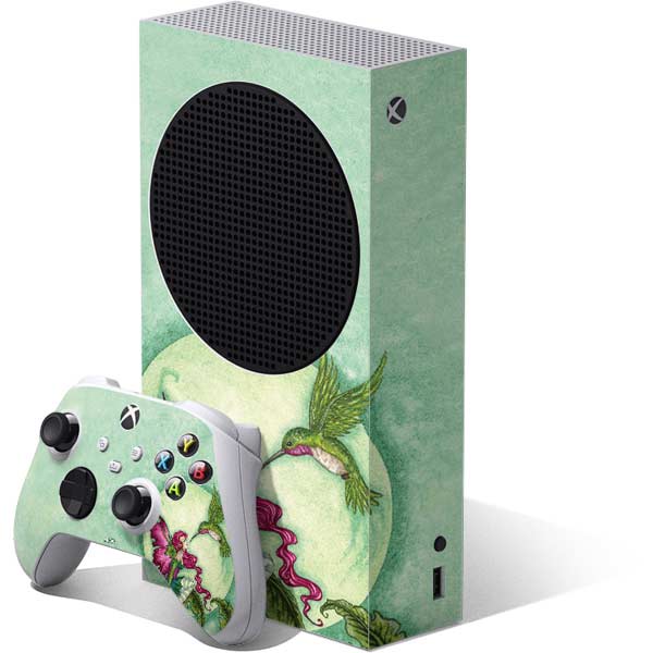 Flirting Fairy and Hummingbird by Amy Brown Xbox Series S Skins