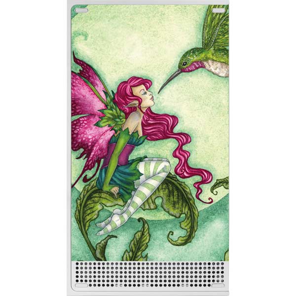 Flirting Fairy and Hummingbird by Amy Brown Xbox Series S Skins