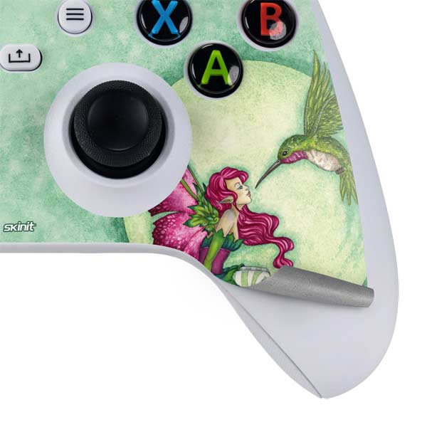 Flirting Fairy and Hummingbird by Amy Brown Xbox Series S Skins