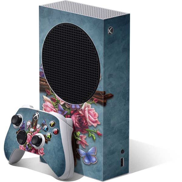 Flower Cross by Brigid Ashwood Xbox Series S Skins