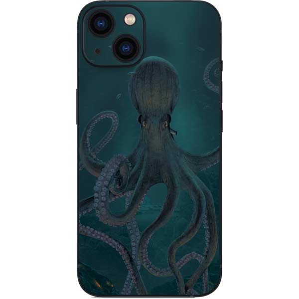 Giant Octopus by Vincent Hie iPhone Skins