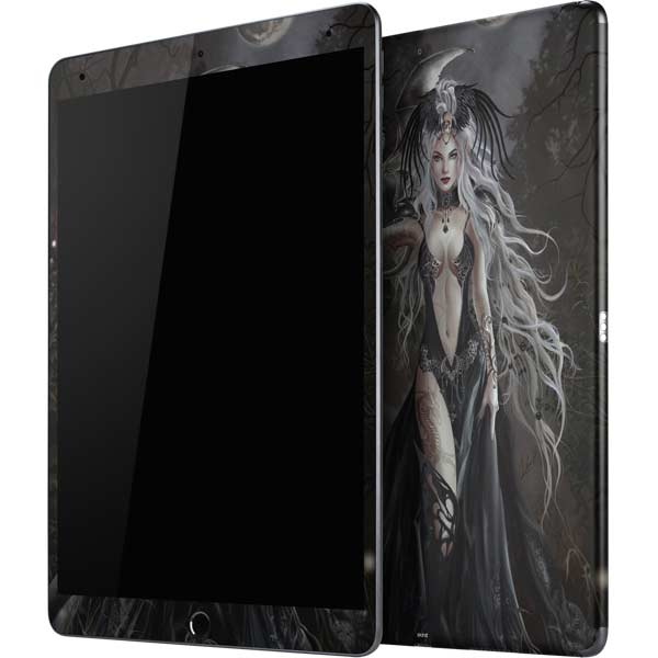 Gothic Princess with Silver Dragon by Nene Thomas iPad Skins