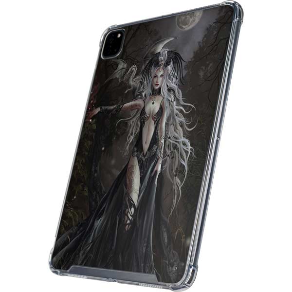 Gothic Princess with Silver Dragon by Nene Thomas iPad Cases