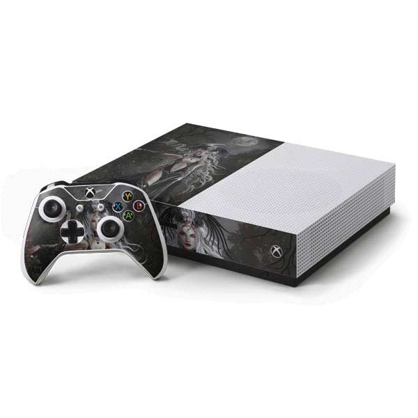 Gothic Princess with Silver Dragon by Nene Thomas Xbox One Skins