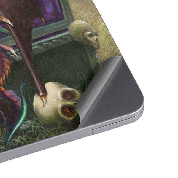 Gothic Vampire Fairy with Dragon & Skulls by Jasmine Becket-Griffith MacBook Skins