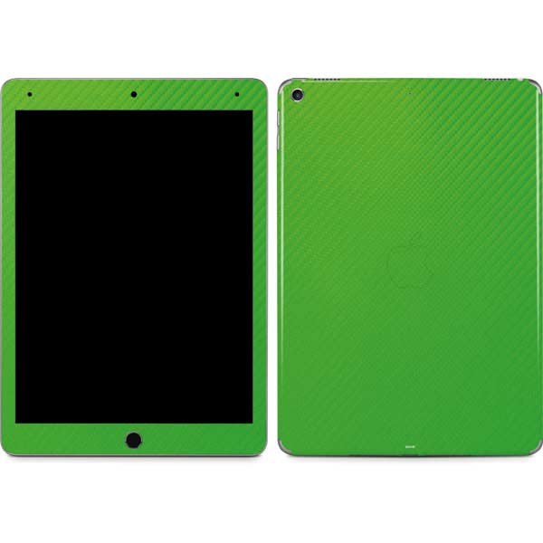 Green Carbon Fiber Specialty Texture Material iPad Skins
